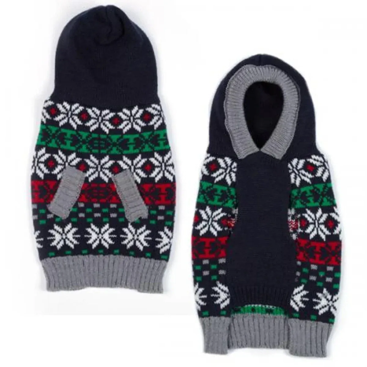 ES Snowflake Hoodie Sweater - Image 2