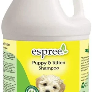 Espree Puppy and Kitten Shampoo with Organic Aloe Vera Baby Powder Fragrance