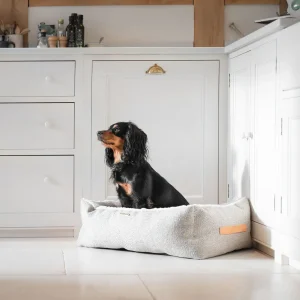 Essentials Herdwick Box Bed in Sandstone by Lords & Labradors