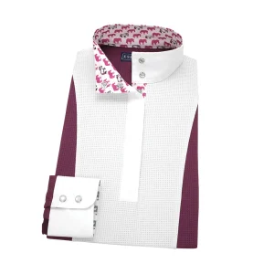 Essex Classics Girls’ Performance Long Sleeve Show Shirt