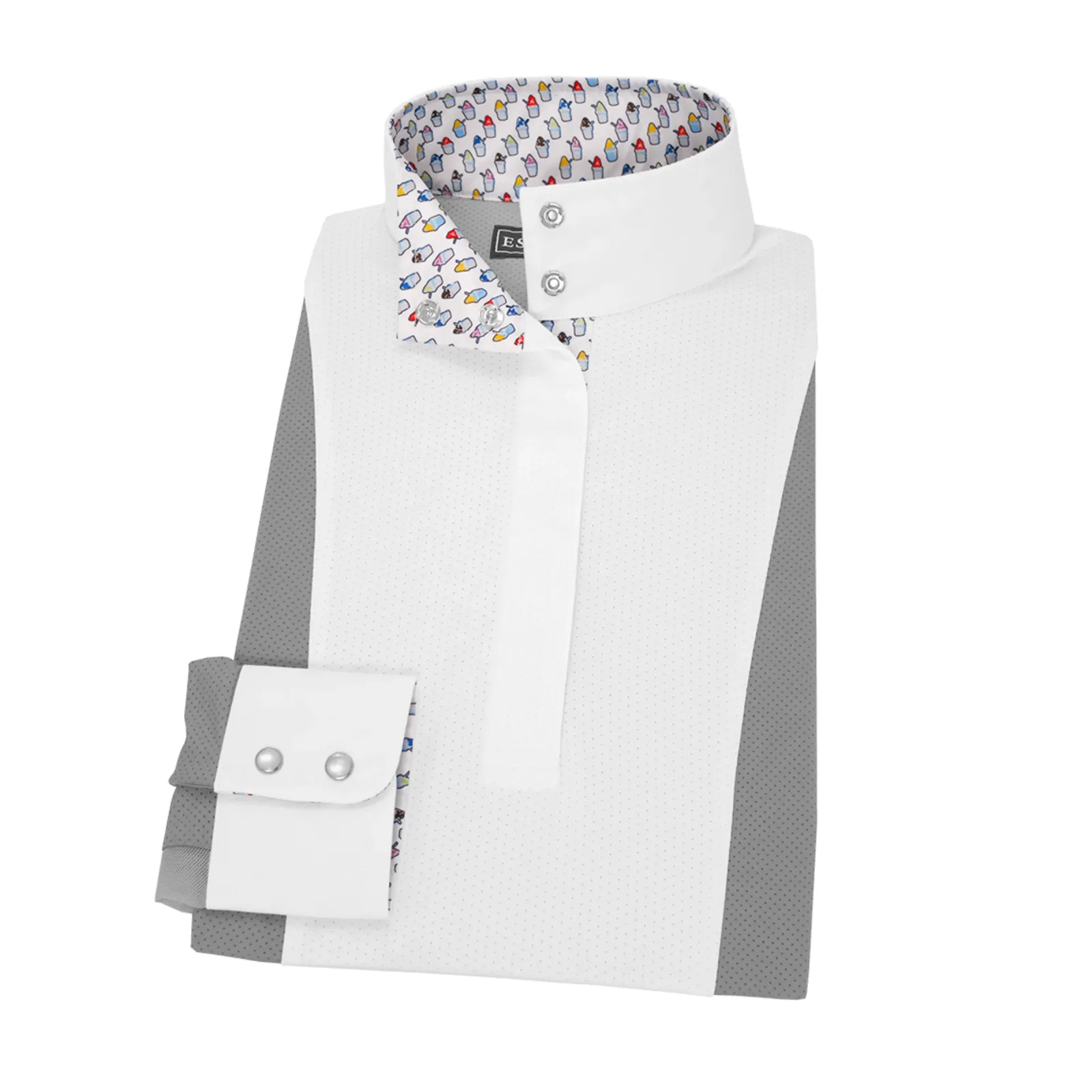 Essex Classics Ladies’ Luna Performance Long Sleeve Show Shirt - Image 2