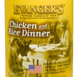 Evanger's Complete Classic Chicken & Rice Dinner Canned Dog Food - 12.8 Oz