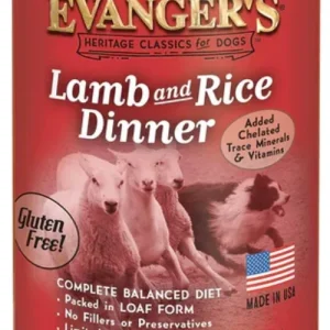 Evanger's Complete Classic Lamb & Rice Dinner Canned Dog Food - 12.8 Oz