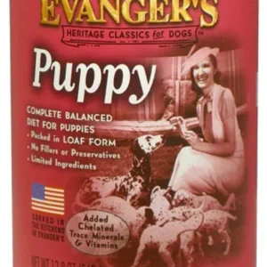 Evanger's Complete Classic Puppy Canned Dog Food - 12.8 Oz - Case of 12