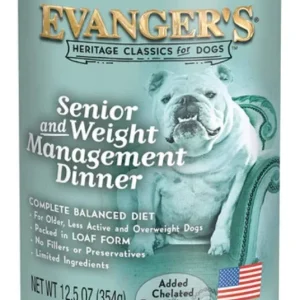 Evanger's Complete Classic Senior & Weight Management Dinner Canned Dog Food