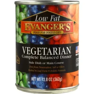 Evangers Super Premium Vegetarian Dinner Canned Dog and Cat Food 12Ea/12.8 Oz, 12 Pk