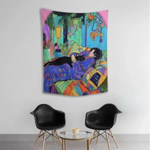 EverythingBoho Cat Mom Wall Art Tapestry Wall Art