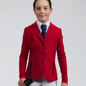 Evinco Girls Competition Jacket London Red