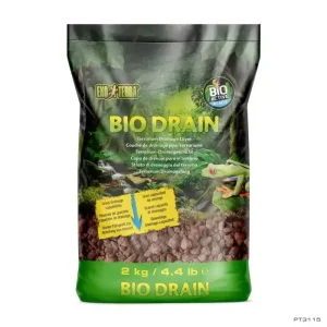 Exo Terra Bio Drain Terrarium Draining Reptile Substrate 4.4 lb