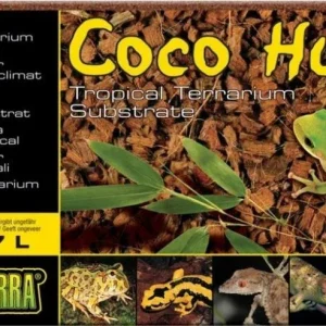 Exo Terra Coco Husk Brick Tropical Terrarium Reptile Substrate
