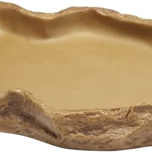 Exo-Terra Granite Rock Reptile Feeding Dish