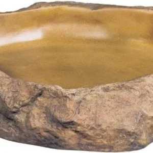 Exo-Terra Granite Rock Reptile Feeding Dish