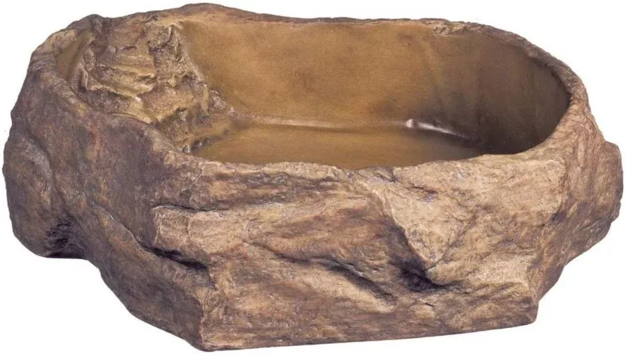 Exo-Terra Granite Rock Reptile Water Dish