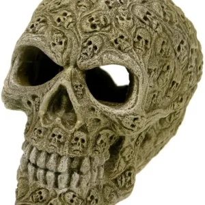 Exotic Environments Haunted Skull Aquarium Ornament