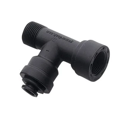 EZ Angle Stop Adapter - 1/4" ML (BLACK) Mur-Lok