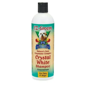 EZ-Groom Crystal White Dog Grooming Shampoo 16 oz