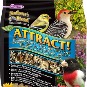 F.M. Brown's Attract Birder's Choice Ultimate Seeds Wild Bird Food - 4 lb Bag