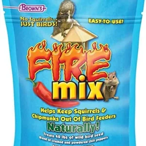 F.M. Brown's Fire Mix with Crushed Cayenne and Powder Bird Food - 4 oz