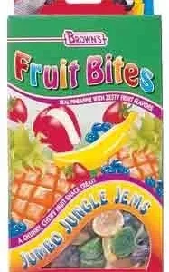 F.M. Brown's Jumbo Jungle Jems Fruit Bites Small Animal and Bird Treats - 6 oz