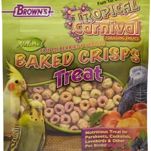 F.M. Brown's Super Premium Natural Baked Crisps Bird Treats - 0.8 oz