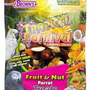 F.M. Brown's Super Premium TC Fruit & Nut Parrot Bird Treats - 12 oz