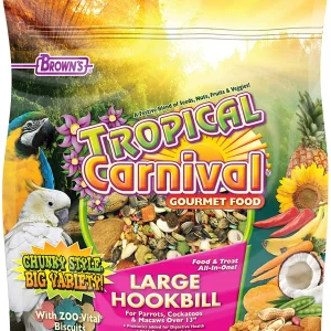 F.M. Brown's Tropical Carnival Large Hookbill Bird Food - 5 lb Bag
