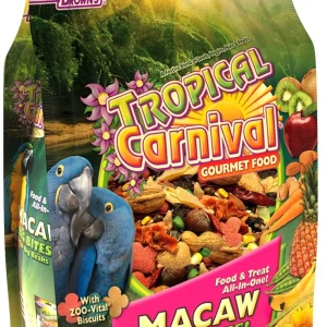 F.M. Brown's Tropical Carnival Macaw Big Bites Bird Food - 14 lb Bag