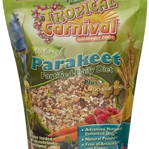 F.M. Brown's Tropical Carnival Natural Parakeet Bird Food - 2 lb Bag