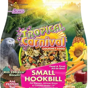 F.M. Brown's Tropical Carnival Small Hookbill Bird Food - 5 lb Bag