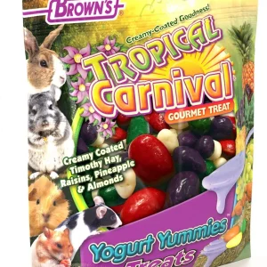 F.M. Brown's Tropical Carnival Yogurt Yummies Small Animal Treats - 3 oz