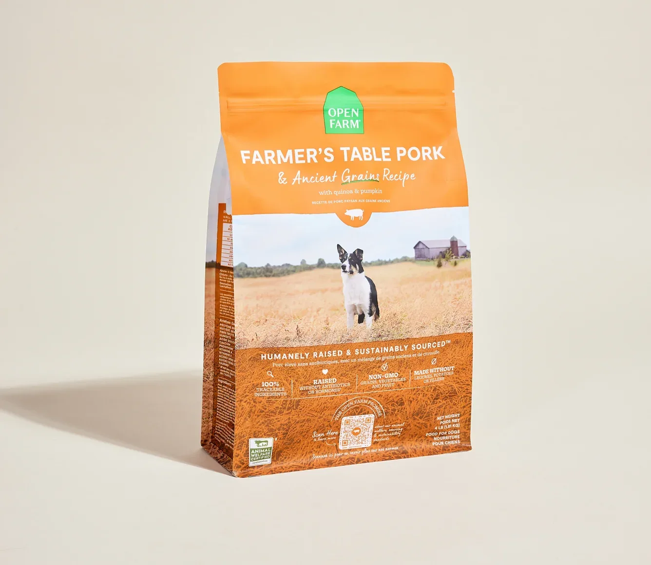 Farmer's Table Pork & Ancient Grains Dog Kibble - Image 2