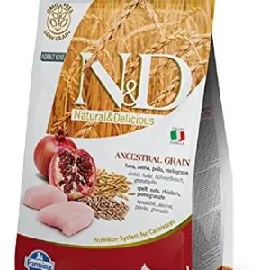 Farmina Ancestral Grain Chicken & Pomegranate Adult Dry Cat Food - 11 lb Bag