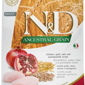 Farmina Ancestral Grain Chicken & Pomegranate Adult Dry Cat Food - 3.3 lb Bag