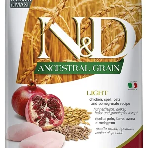 Farmina Ancestral Grain Chicken & Pomegranate Light Dry Dog Food - 26.4 lb Bag