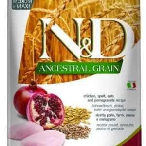 Farmina Ancestral Grain Chicken & Pomegranate Senior Dry Dog Food - 26.4 Lbs