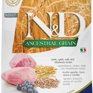 Farmina Ancestral Grain Lamb & Blueberry Dry Cat Food - 3.3 lb Bag