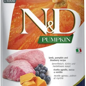 Farmina Grain-Free Pumpkin Lamb & Blueberry Puppy Medium and Maxi Dry Dog Food - 26.4 lb Bag