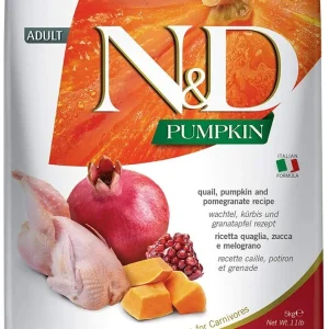 Farmina Grain-Free Pumpkin Quail Dry Cat Food - 11 lb Bag