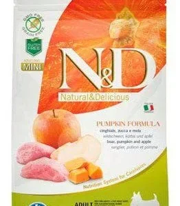 Farmina N&D Grain-Free Pumpkin Boar & Apple Adult Mini Dry Dog Food - 15.4 lb Bag