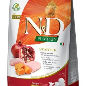 Farmina N&D Grain-Free Pumpkin Chicken & Pomegranate Puppy Starter All-Breed Dry Dog Food - 5.5 lb Bag