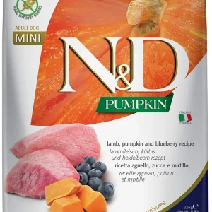 Farmina N&D Grain-Free Pumpkin Lamb & Blueberry Adult Mini Dry Dog Food - 5.5 lb Bag