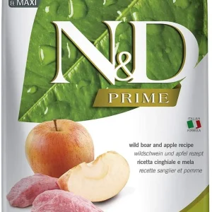 Farmina N&D Prime Boar & Apple Adult Medium and Maxi Dry Dog Food - 26.4 lb Bag
