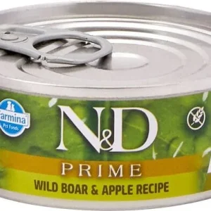 Farmina N&D Prime Boar & Apple Canned Cat Food - 2.8 oz - Case of 24