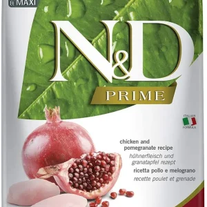 Farmina N&D Prime Chicken & Pomegranate Adult Medium and Maxi Dry Dog Food - 26.4 lb Bag