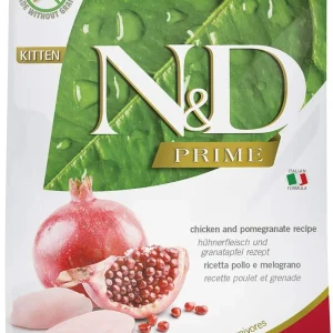 Farmina N&D Prime Chicken & Pomegranate Kitten Dry Cat Food - 3.3 lb Bag