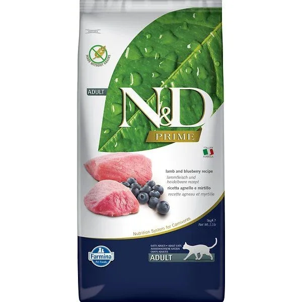 Farmina N&D Prime Lamb & Blueberry Canned Cat Food - 2.8 oz - Case of 12