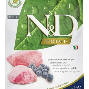 Farmina N&D Prime Lamb & Blueberry Dry Cat Food - 3.3 lb Bag