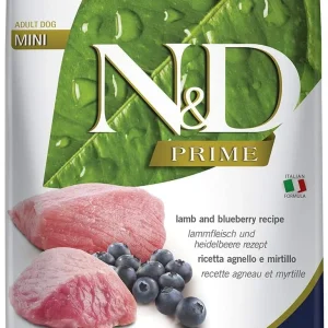 Farmina N&D Prime Lamb & Blueberry Mini Adult Dry Dog Food - 15.4 lb Bag