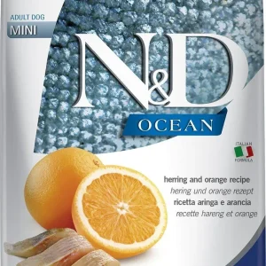 Farmina N&D Prime Ocean Herring & Orange Mini Adult Dry Dog Food - 15.4 lb Bag