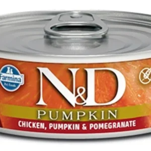 Farmina N&D Pumpkin Chicken, Pumpkin & Pomegranate Canned Cat Food - 2.8 oz - Case of 12